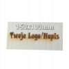 Grawerowany dowolny personalizowany napis logo grafika sklejka 150x100 mm