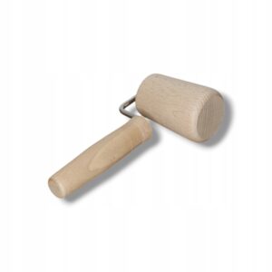 Drewniany wałek obrotowy bukowy do foremek wałeczek skośny 7x17x4