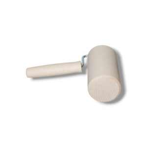 Drewniany wałek obrotowy bukowy do foremek wałeczek do blachy 10x17x5