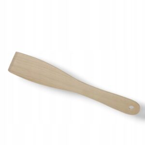 Łopatka drewniana do patelni teflonu tłuszczu skośna 23cm