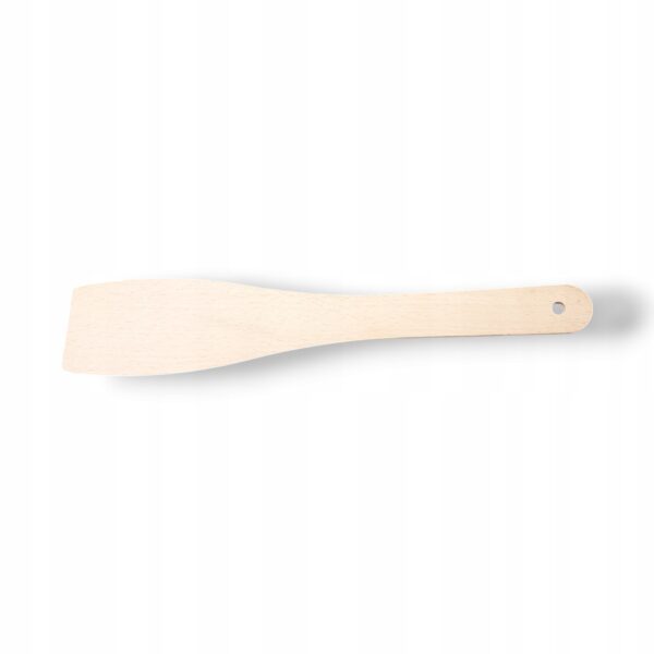 Łopatka drewniana do patelni teflonu tłuszczu skośna 30cm