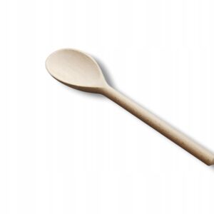 Łyżka drewniana naturalna Szwedzka Owalna bukowa 20cm