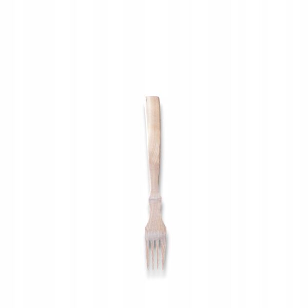 Widelec drewniany regionalny bukowy eko naturalny 24 cm