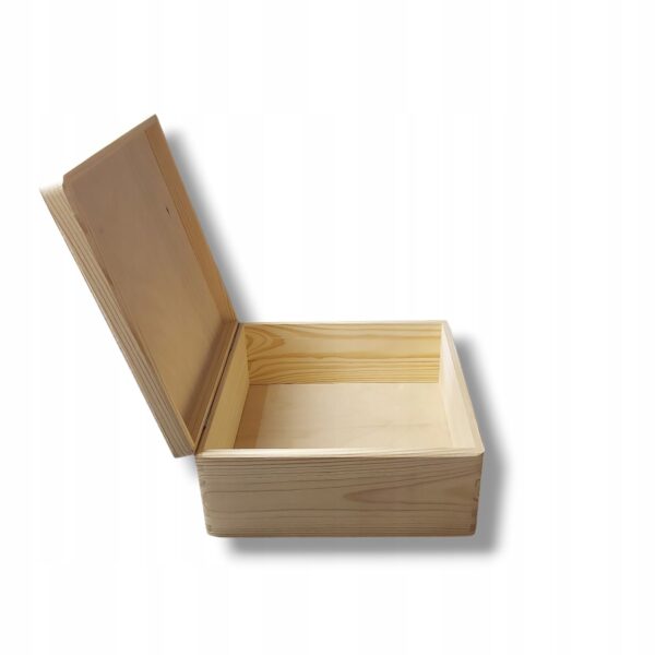 Pudełko drewniane szkatułka do przechowywania baza pod grawer 30x30x13cm