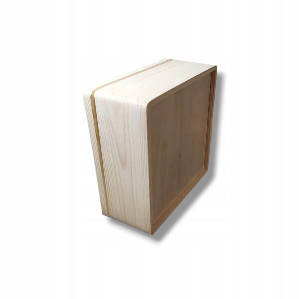 Pudełko drewniane szkatułka do przechowywania baza pod grawer 30x30x13cm