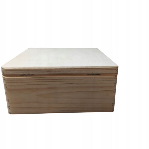 Pudełko drewniane szkatułka do przechowywania baza pod grawer 30x30x13cm