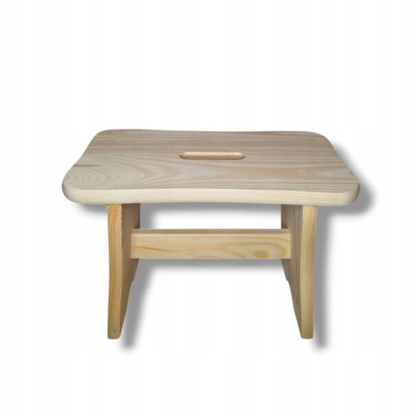 Stołek taboret drewniany RYCZKA krzesełko, zydel wytrzymały 39x23x27