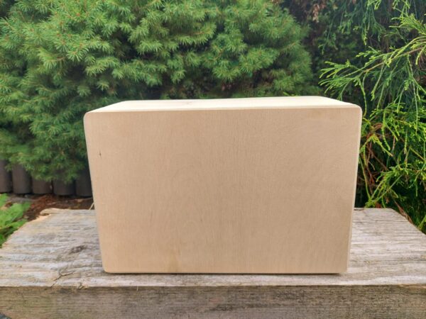 Pudełko drewniane skrzynka zamykana pod grawer baza naturalna - 30x20x10 cm