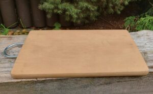 Zestaw 2szt deski drewniane do krojenie twarde bukowe z uchwytem 28cm 35cm