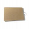 Zestaw 2szt deski drewniane do krojenie twarde bukowe z uchwytem 28cm 35cm